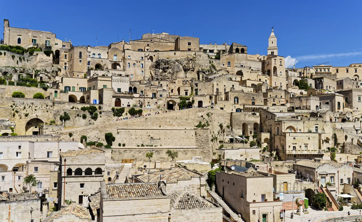 Il panorama dei Sassi di Matera